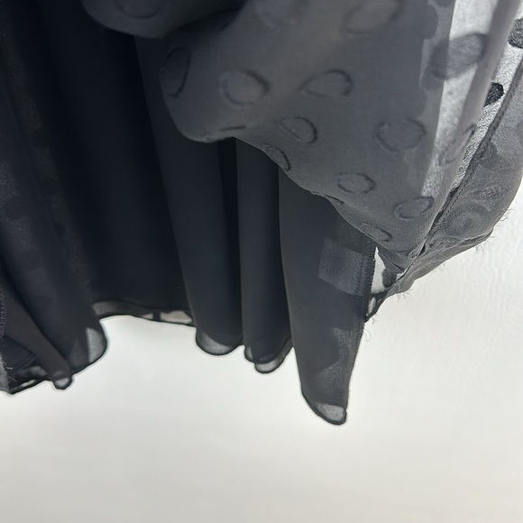 MILLY Chiffon Ruffled Sleeveless Dress, 4 - Picture 10 of 11